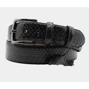 NEW LUSSO BENI women's medusa belt in black